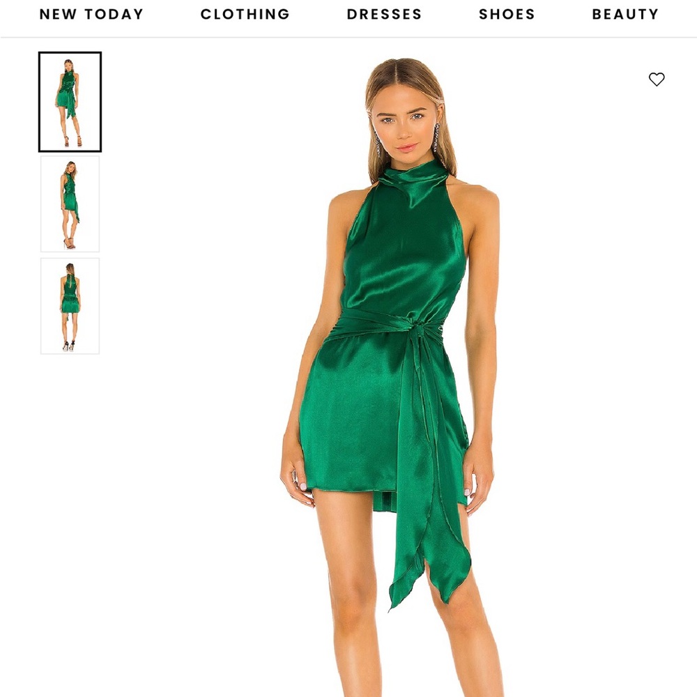 Amanda Uprichard Sandrinee Dress from Revolve NWT